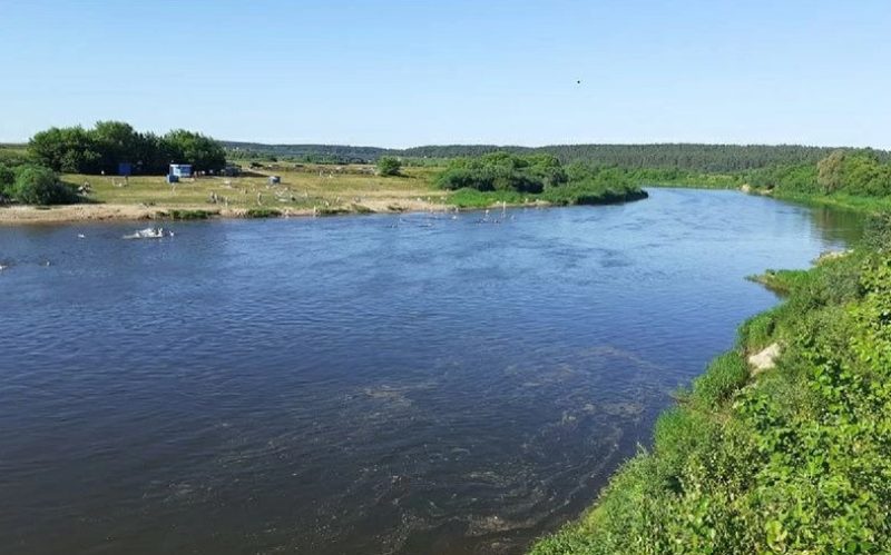 Запретили купаться в Днепре у Полыковичей из-за опасной воды