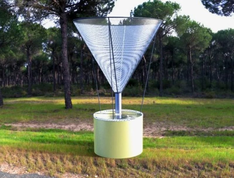 Ультразвук вытряхивает воду из воздуха