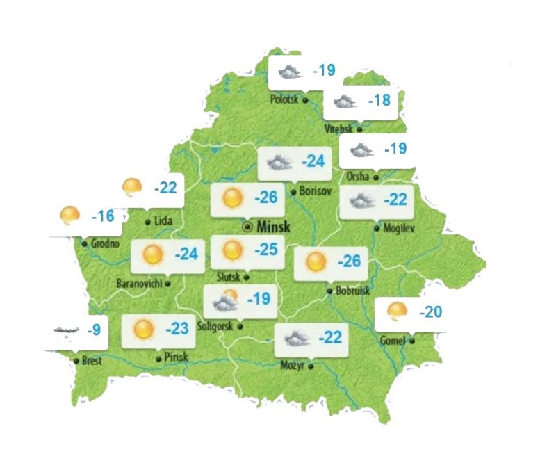 Пасхальное воскресенье принесет белорусам облака и кратковременные дожди