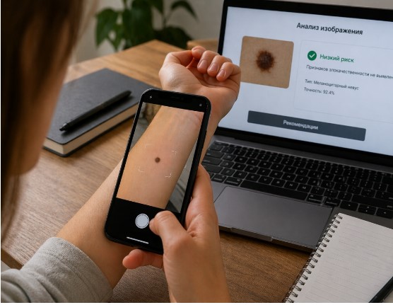 Витебские студенты обучили смартфон распознавать рак кожи по одному фото